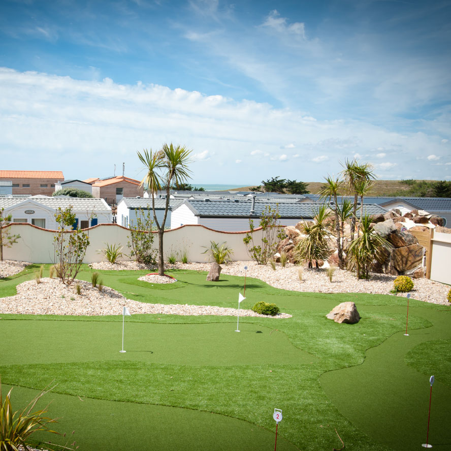 Aménagement paysager Mini-Golf